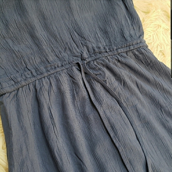 NWOT Gap Crinkle Halter Midi Dress - Picture 5 of 5